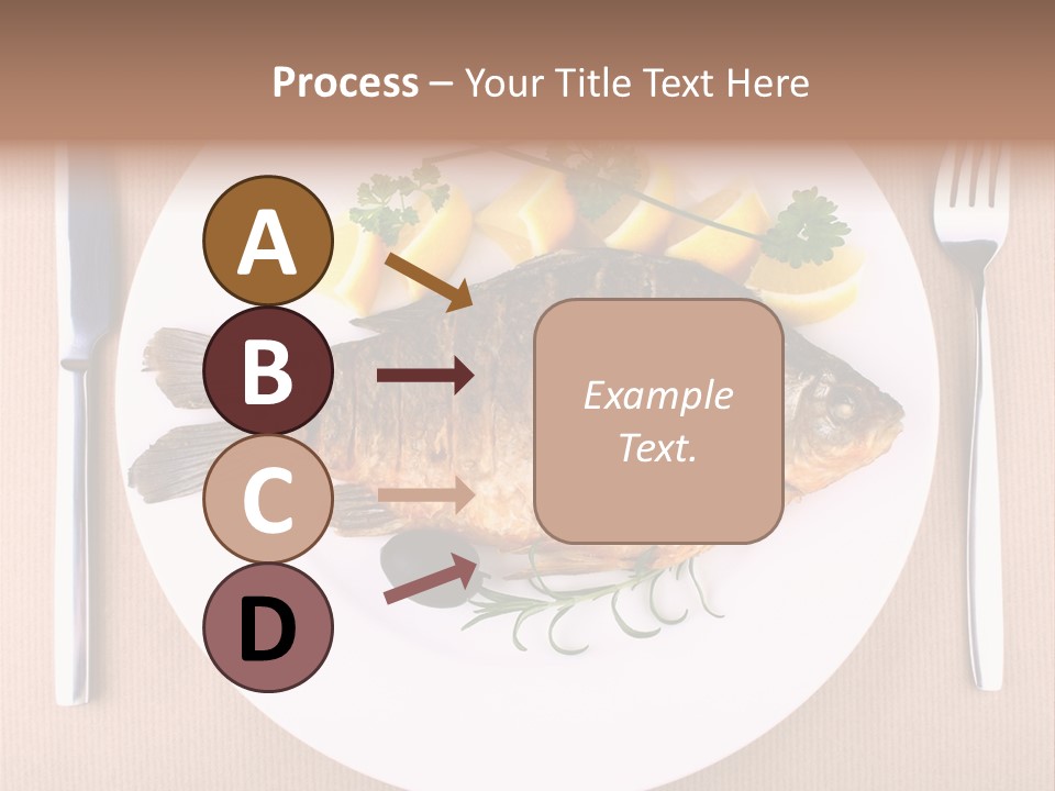 Cooked Length Tail PowerPoint Template