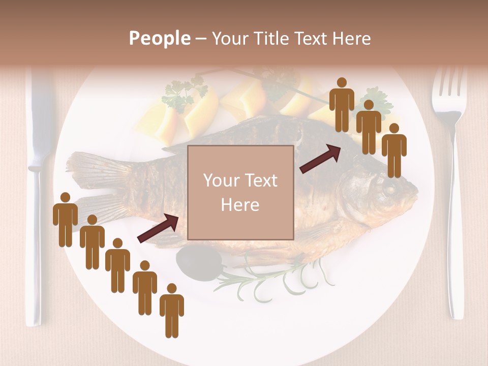 Cooked Length Tail PowerPoint Template