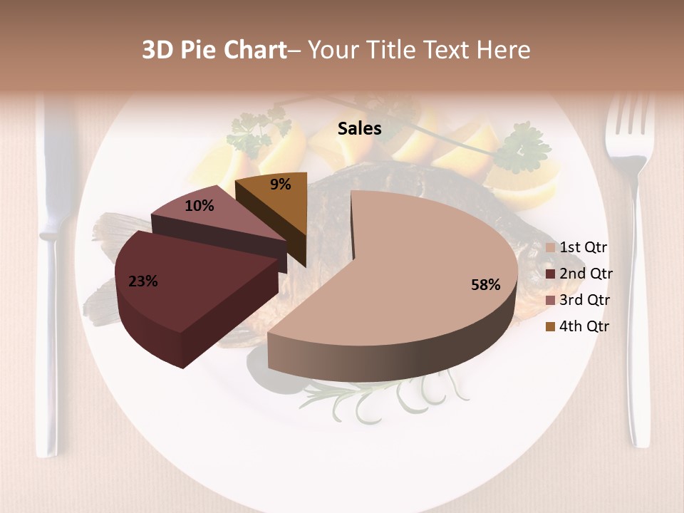 Cooked Length Tail PowerPoint Template