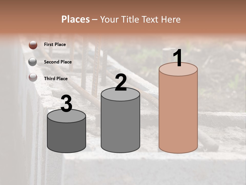 Concrete Excavation Accessory PowerPoint Template