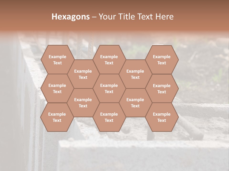 Concrete Excavation Accessory PowerPoint Template