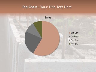 Concrete Excavation Accessory PowerPoint Template