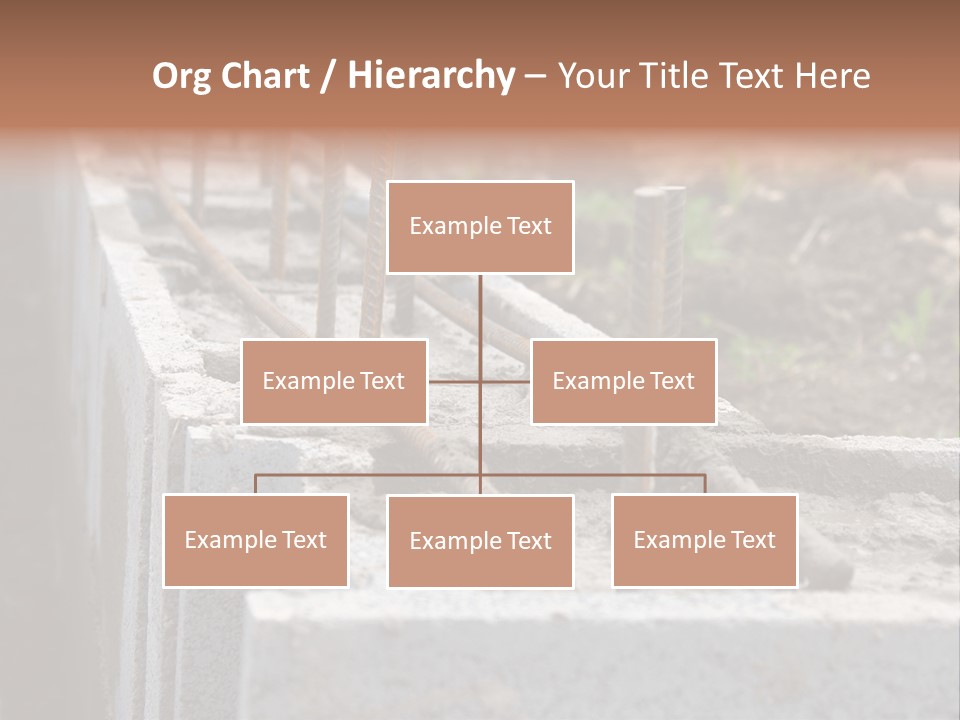 Concrete Excavation Accessory PowerPoint Template