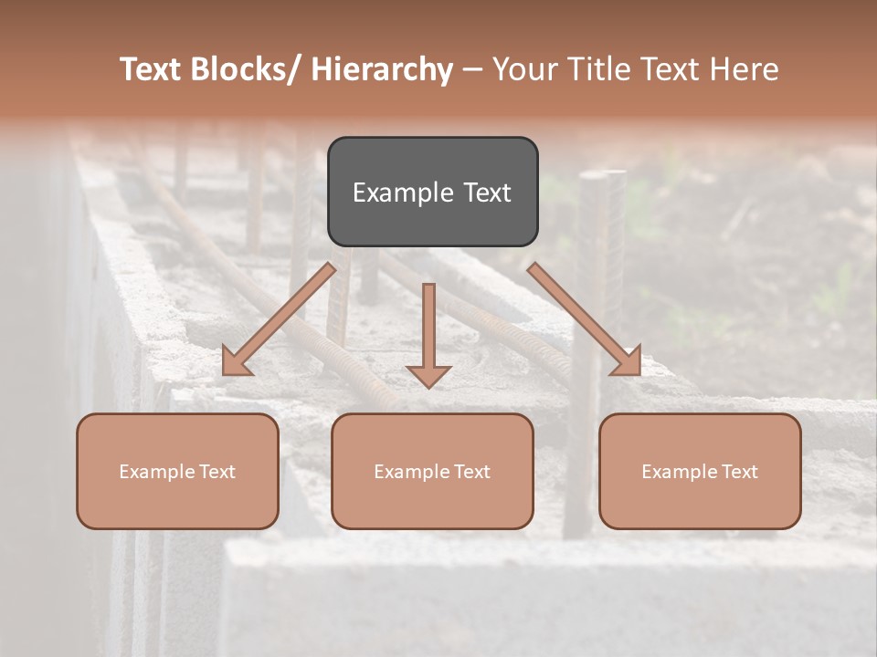 Concrete Excavation Accessory PowerPoint Template