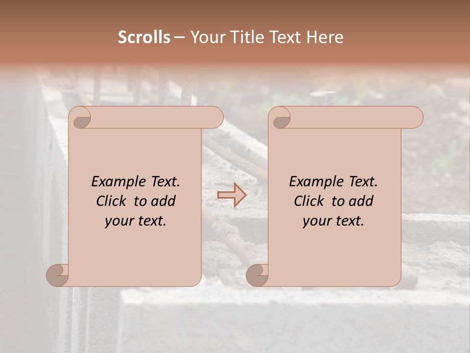 Concrete Excavation Accessory PowerPoint Template