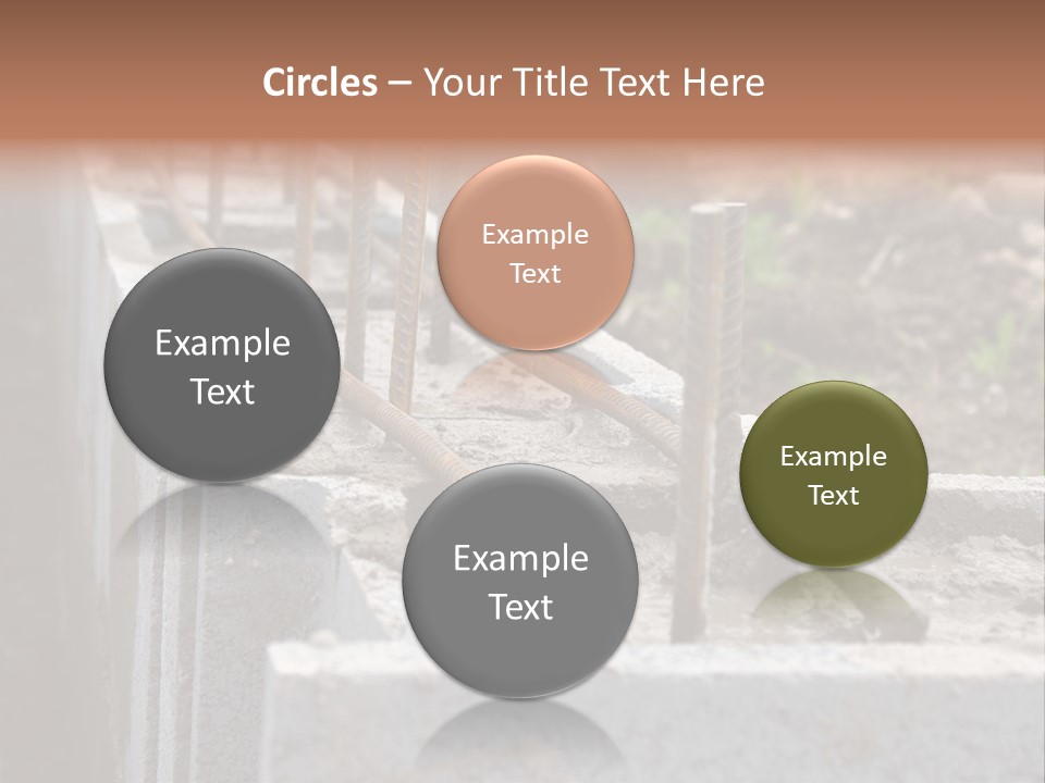 Concrete Excavation Accessory PowerPoint Template