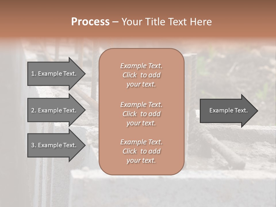Concrete Excavation Accessory PowerPoint Template