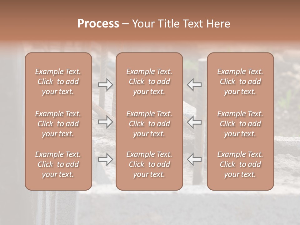 Concrete Excavation Accessory PowerPoint Template