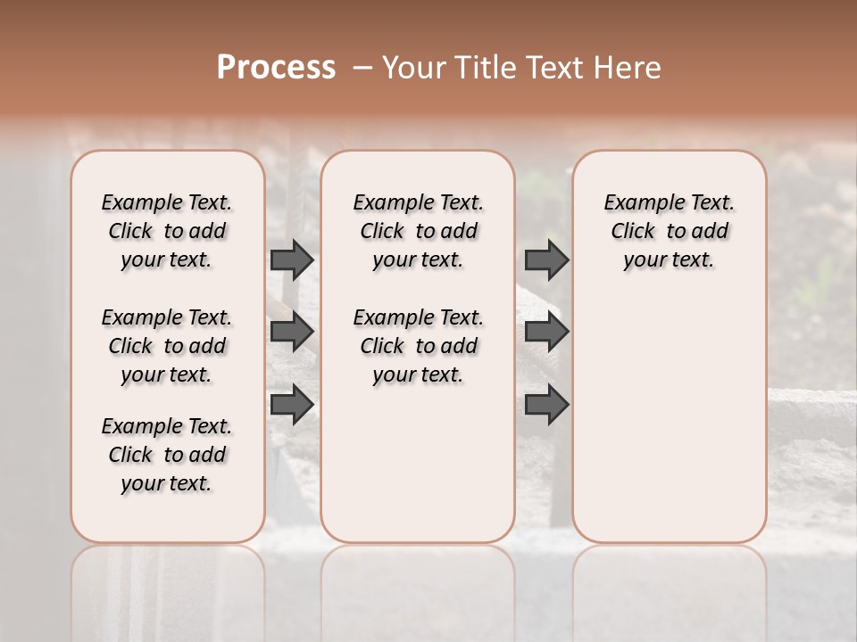 Concrete Excavation Accessory PowerPoint Template