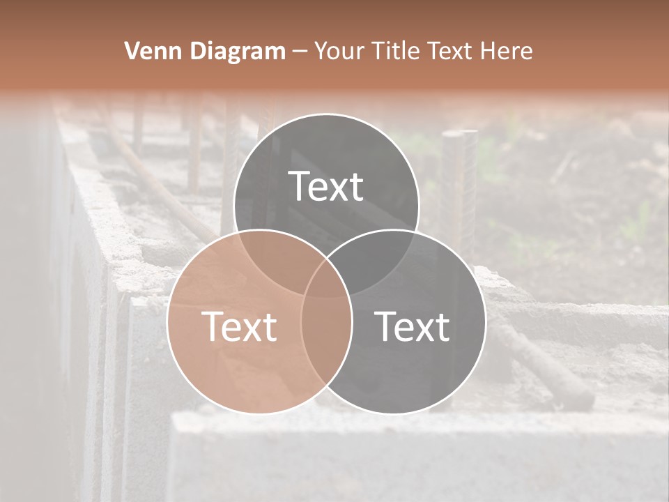 Concrete Excavation Accessory PowerPoint Template