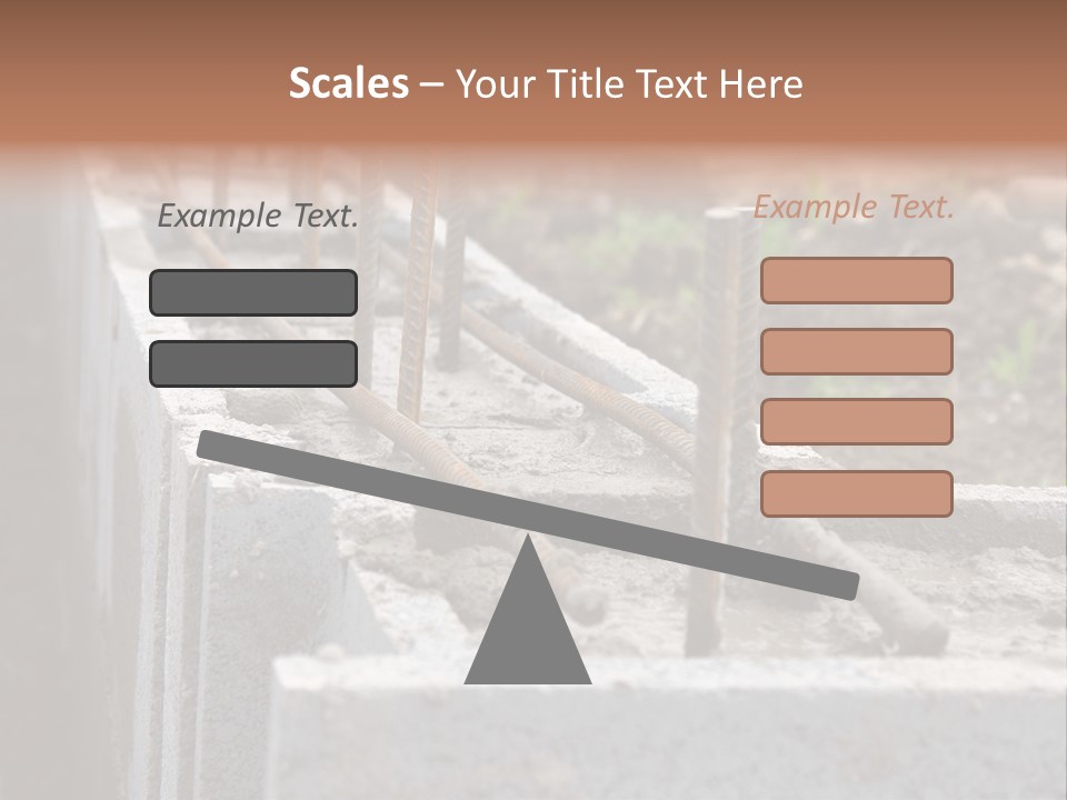 Concrete Excavation Accessory PowerPoint Template