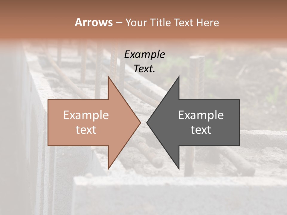 Concrete Excavation Accessory PowerPoint Template