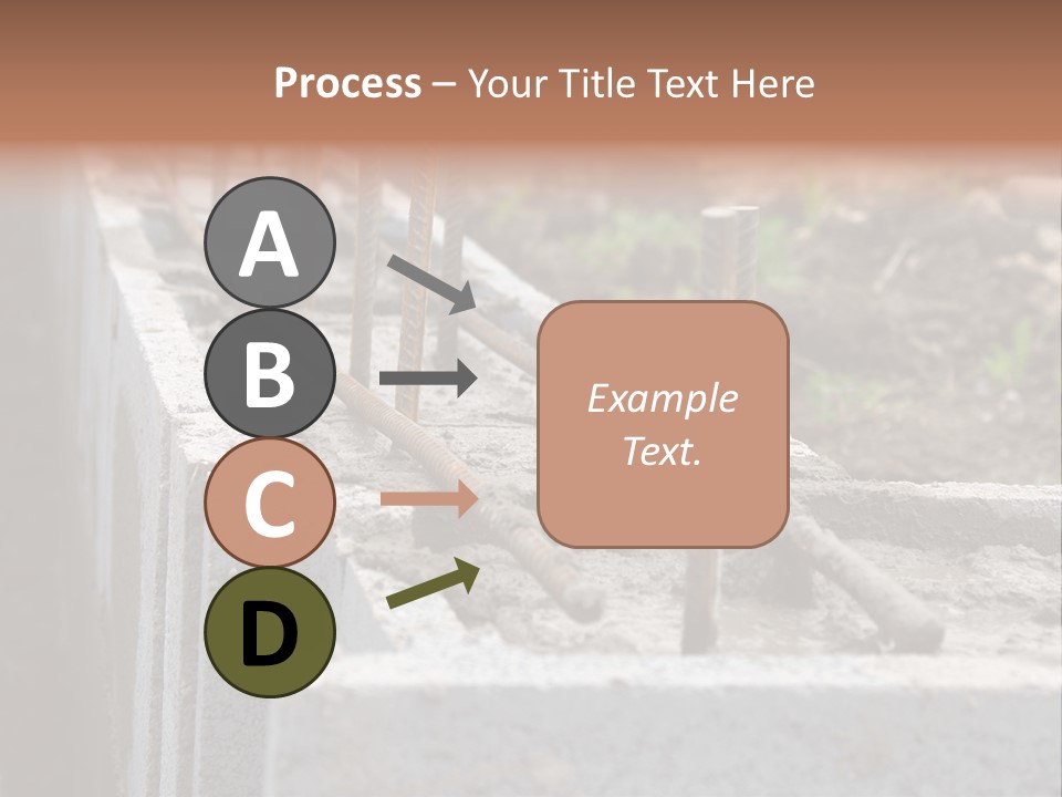 Concrete Excavation Accessory PowerPoint Template