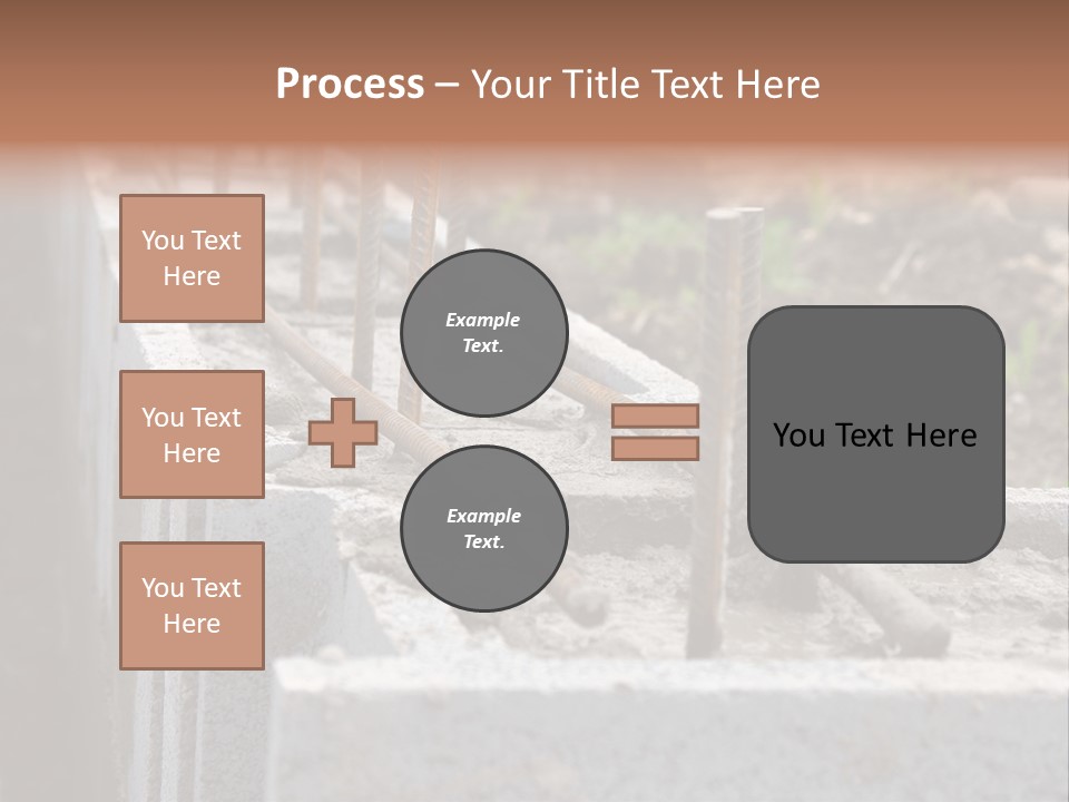 Concrete Excavation Accessory PowerPoint Template