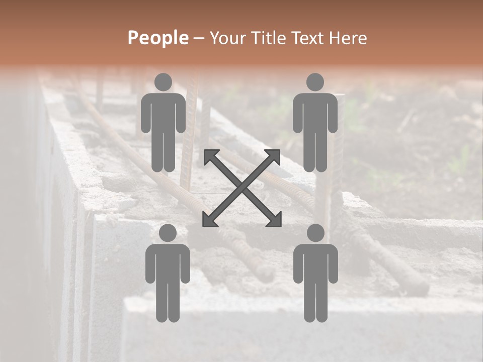 Concrete Excavation Accessory PowerPoint Template