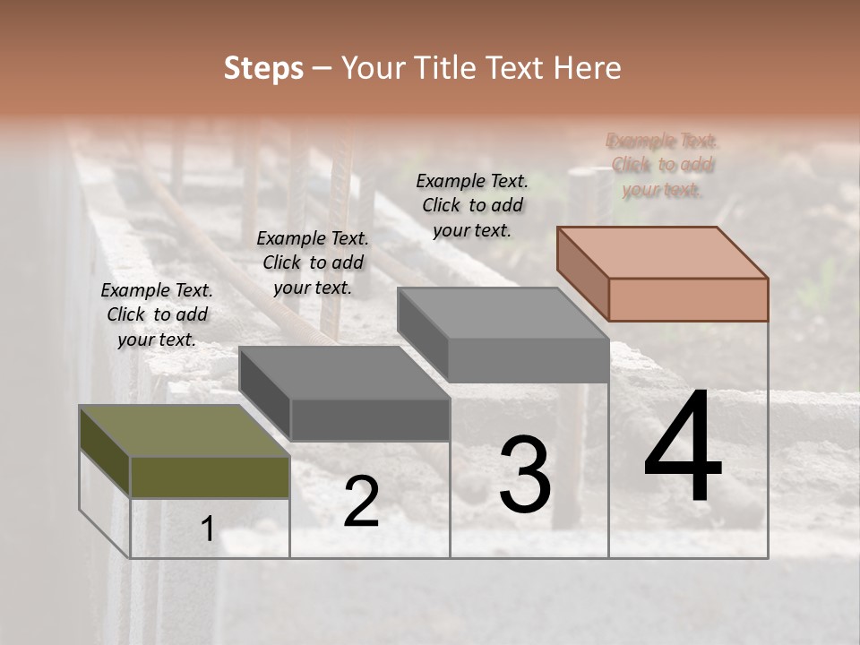 Concrete Excavation Accessory PowerPoint Template