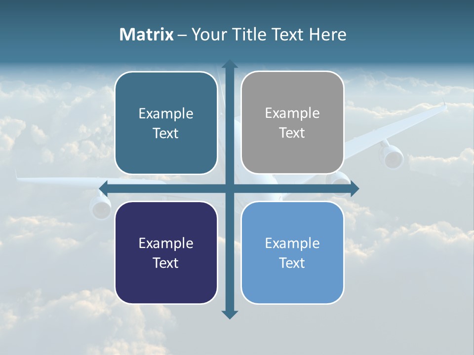 Horizontal Sunlight Landing PowerPoint Template