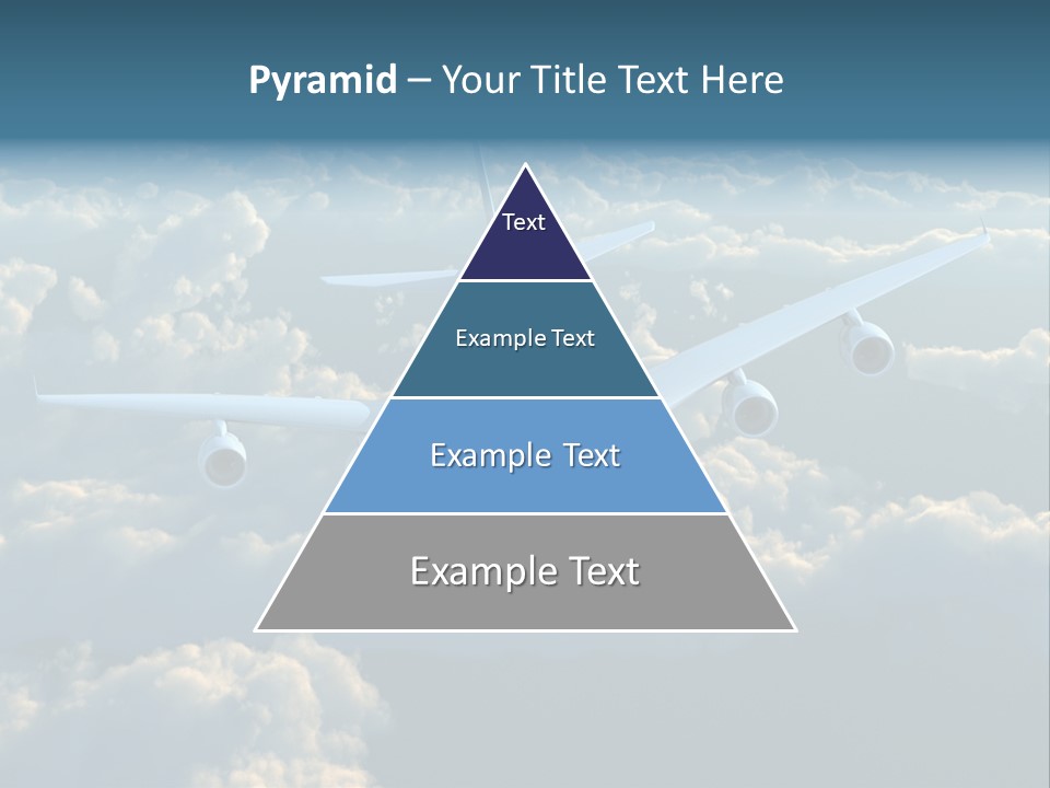 Horizontal Sunlight Landing PowerPoint Template