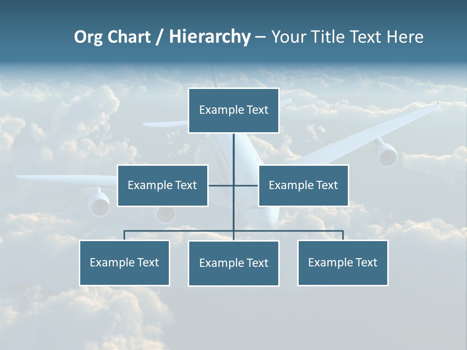 Horizontal Sunlight Landing PowerPoint Template