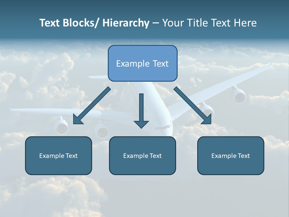 Horizontal Sunlight Landing PowerPoint Template