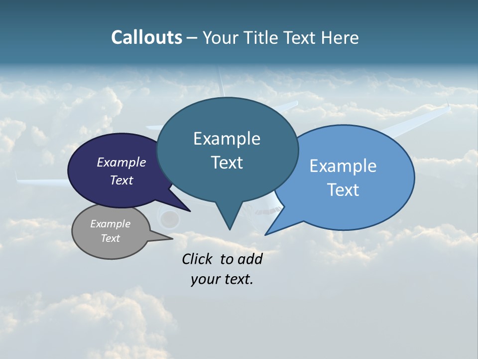 Horizontal Sunlight Landing PowerPoint Template