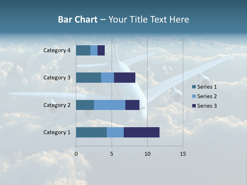 Horizontal Sunlight Landing PowerPoint Template