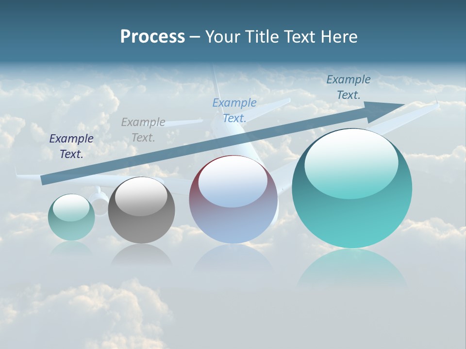 Horizontal Sunlight Landing PowerPoint Template