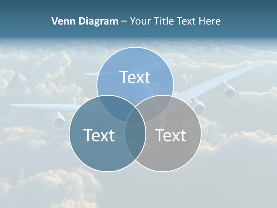 Horizontal Sunlight Landing PowerPoint Template