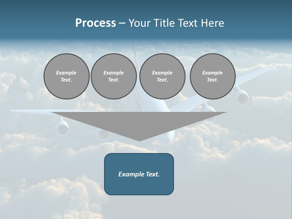 Horizontal Sunlight Landing PowerPoint Template