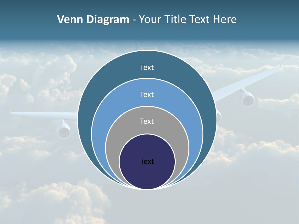 Horizontal Sunlight Landing PowerPoint Template