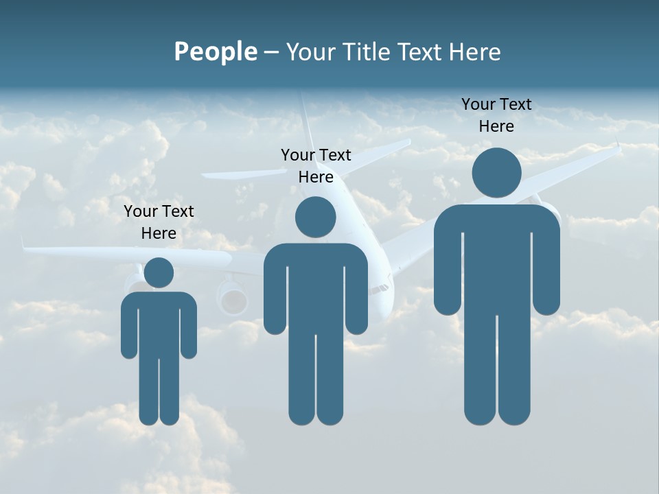 Horizontal Sunlight Landing PowerPoint Template