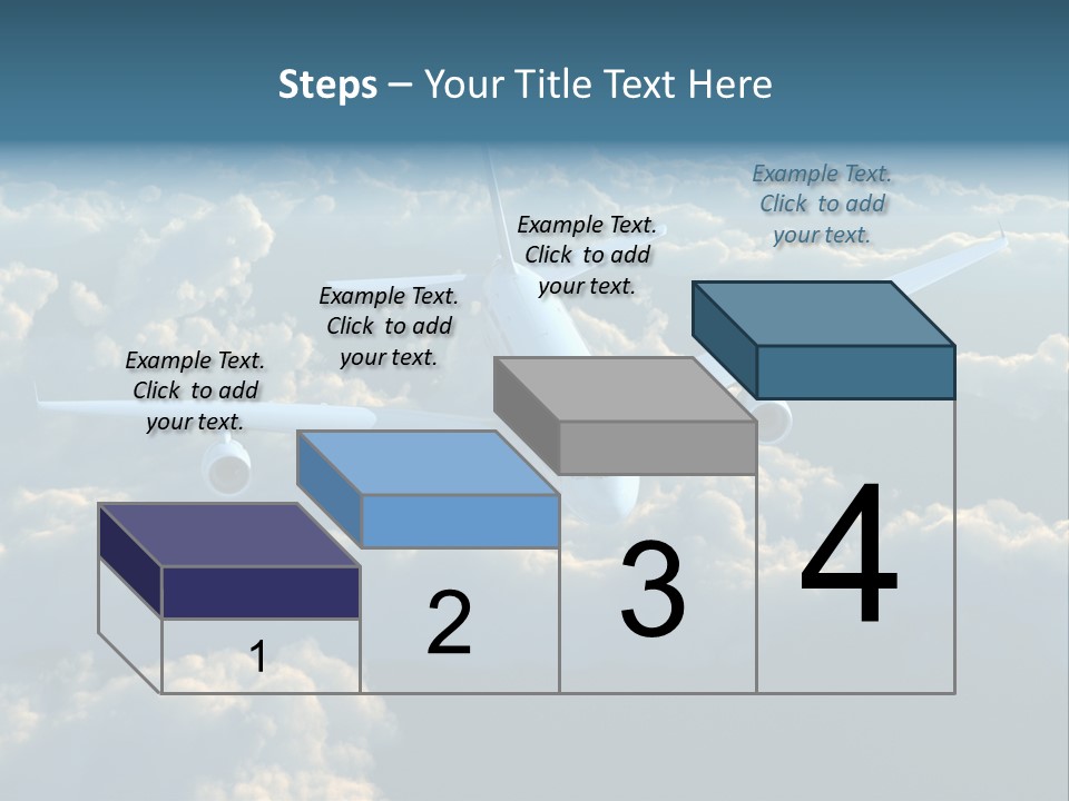 Horizontal Sunlight Landing PowerPoint Template