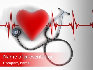 Medical Hear Disease PowerPoint Template