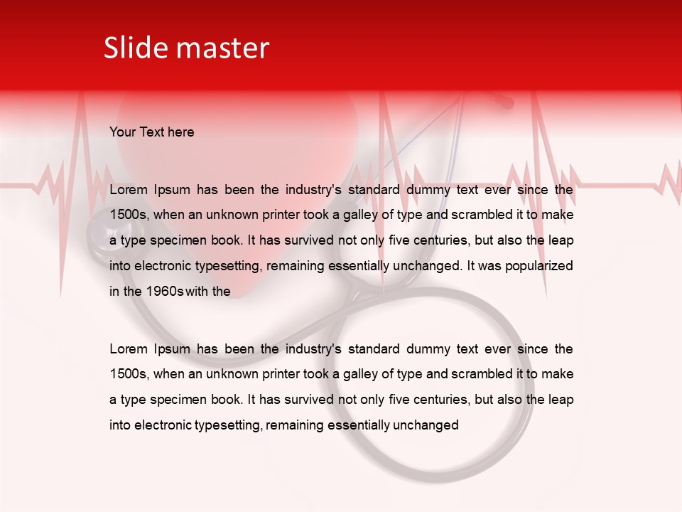 Medical Hear Disease PowerPoint Template