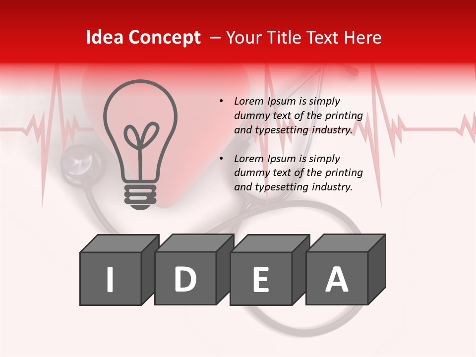 Medical Hear Disease PowerPoint Template