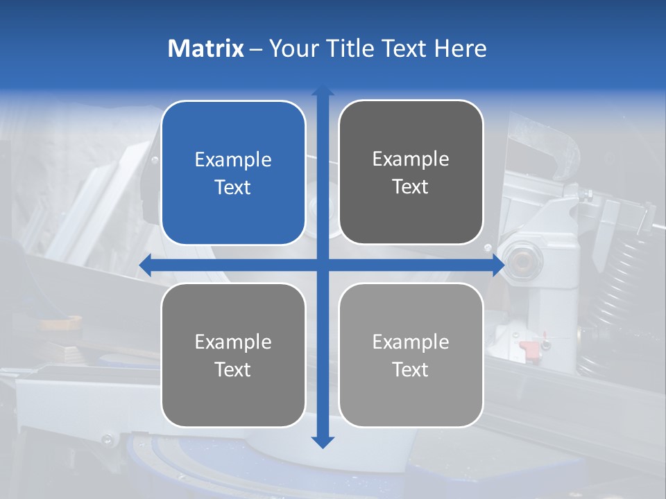 Board Construct Metal PowerPoint Template