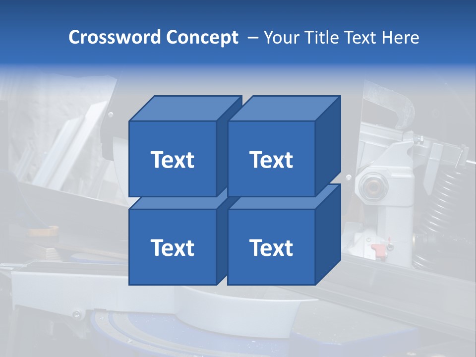 Board Construct Metal PowerPoint Template