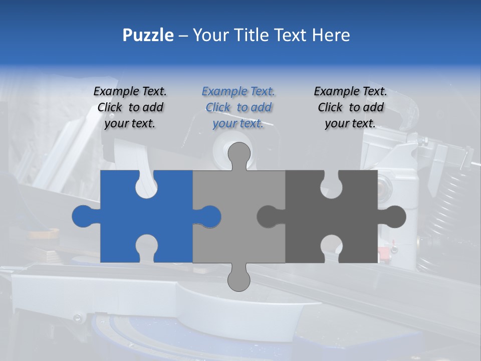 Board Construct Metal PowerPoint Template