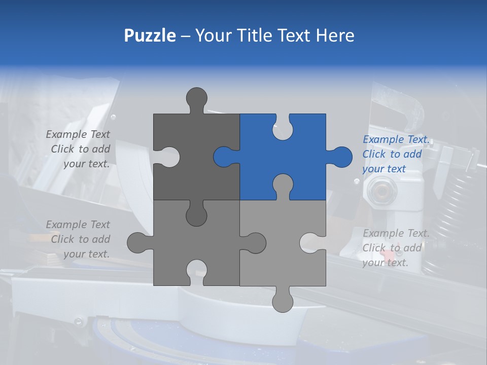 Board Construct Metal PowerPoint Template