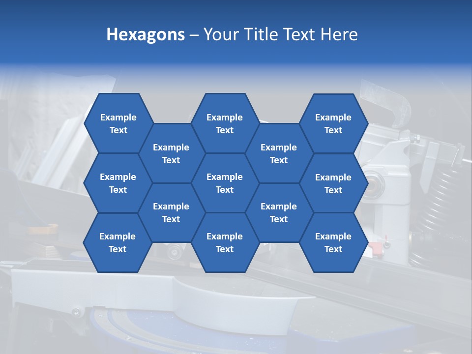 Board Construct Metal PowerPoint Template