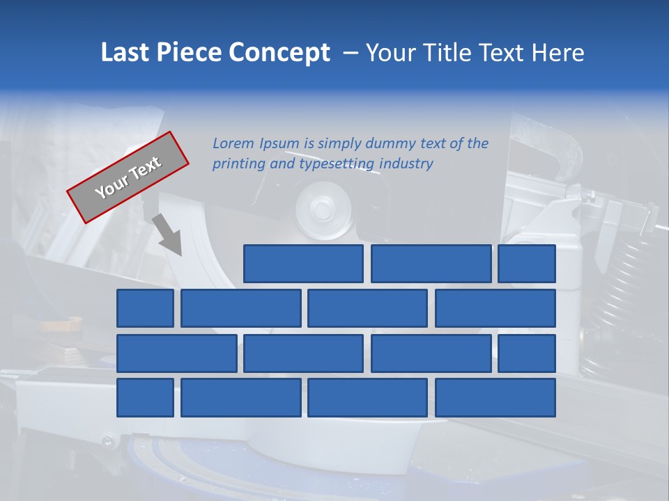 Board Construct Metal PowerPoint Template