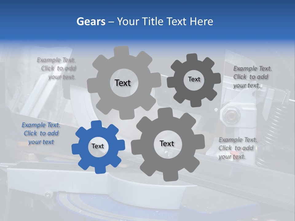 Board Construct Metal PowerPoint Template