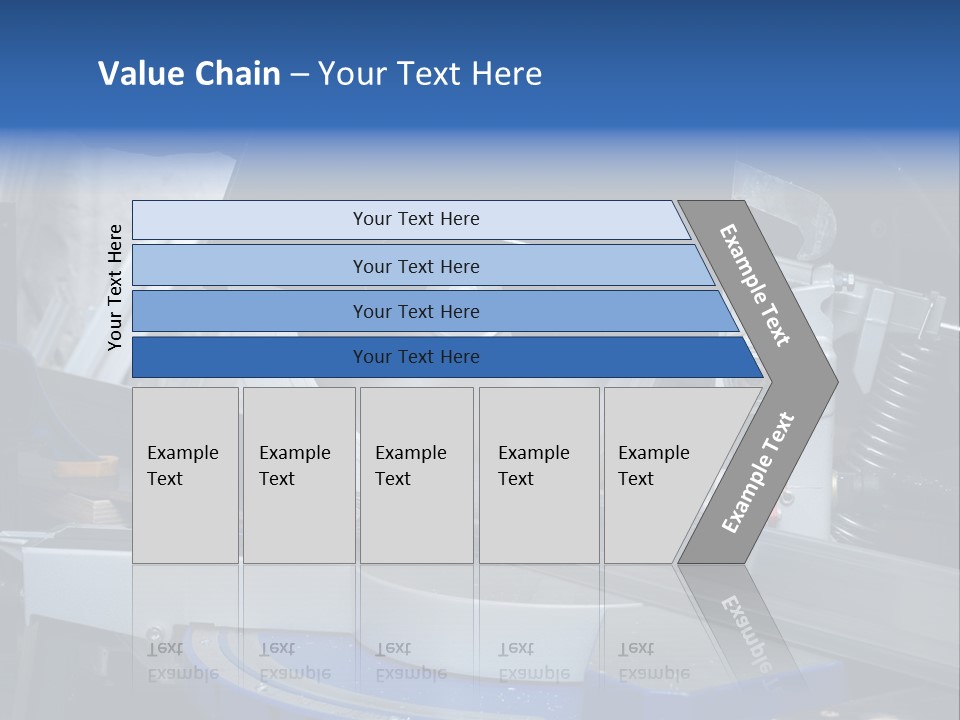 Board Construct Metal PowerPoint Template