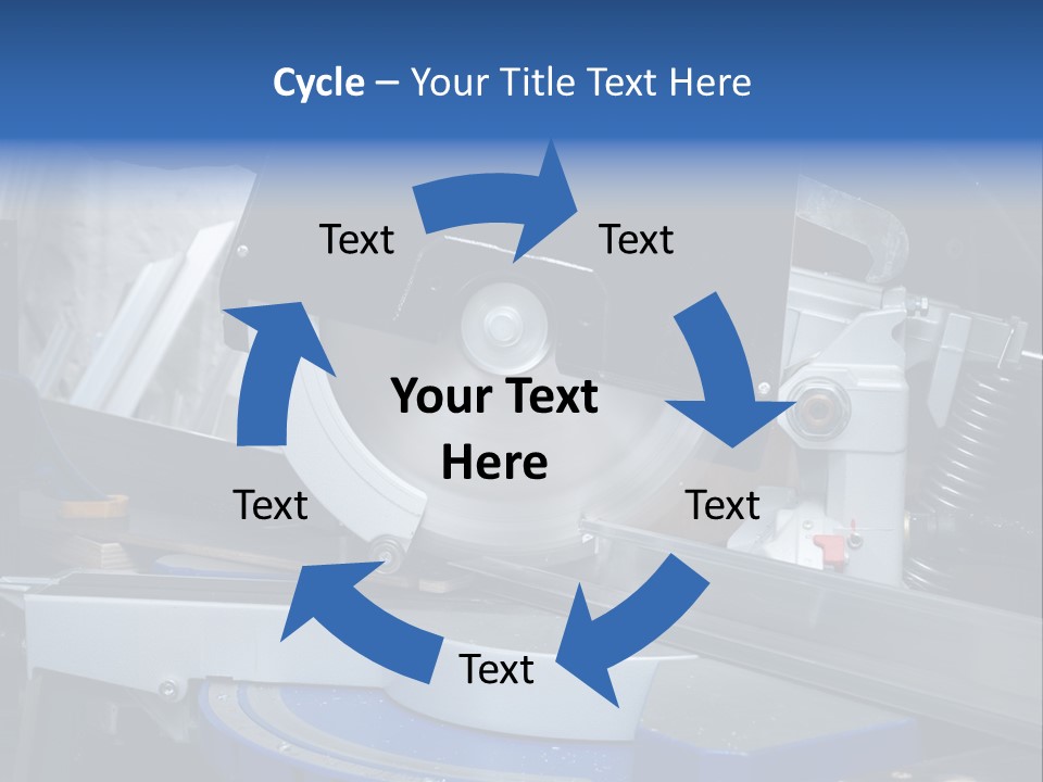 Board Construct Metal PowerPoint Template