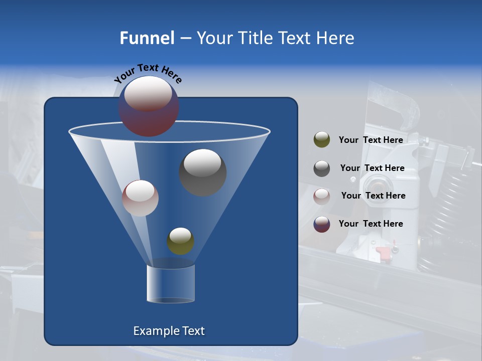 Board Construct Metal PowerPoint Template