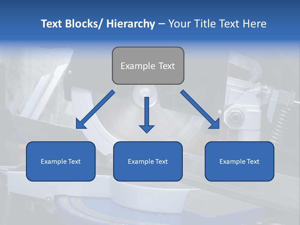Board Construct Metal PowerPoint Template