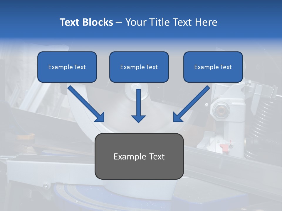 Board Construct Metal PowerPoint Template