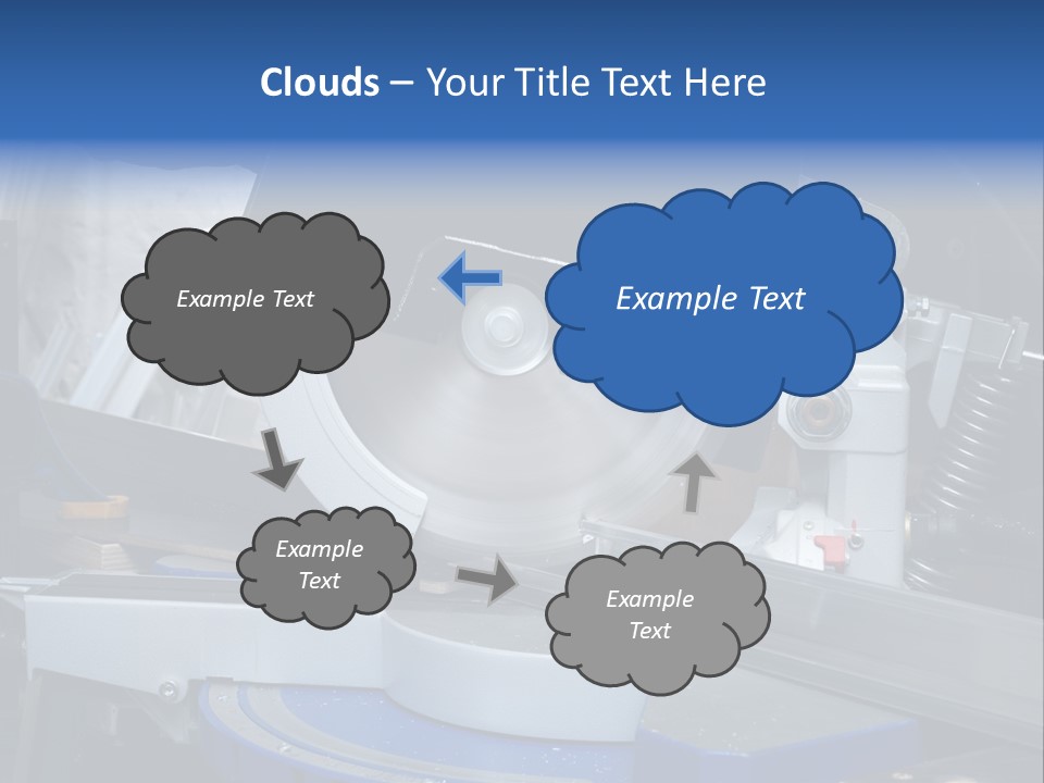 Board Construct Metal PowerPoint Template