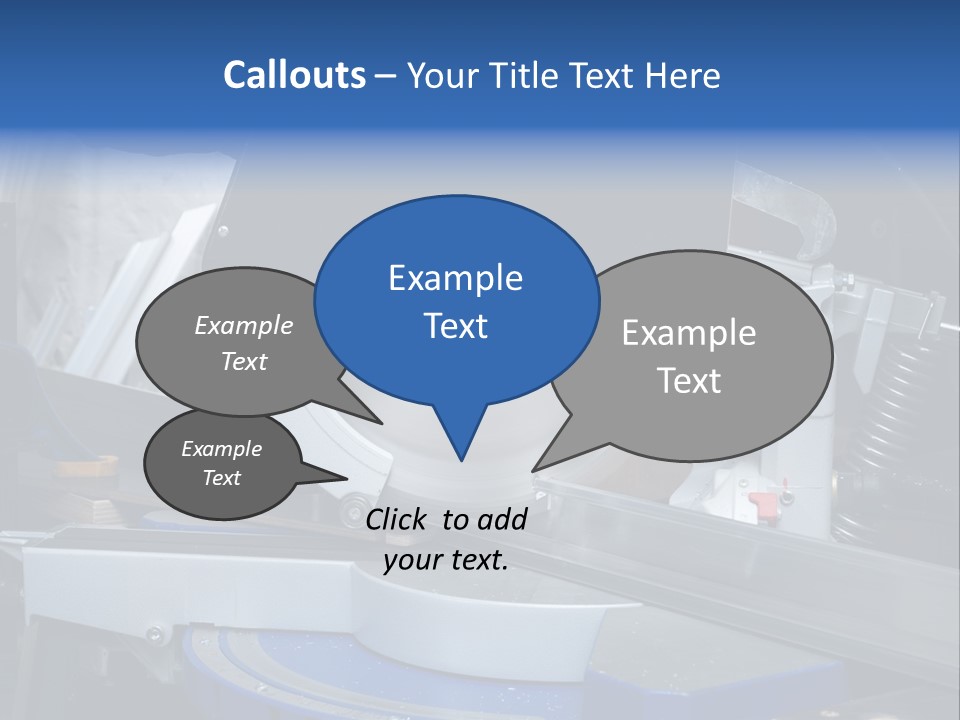 Board Construct Metal PowerPoint Template