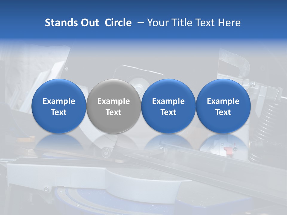 Board Construct Metal PowerPoint Template